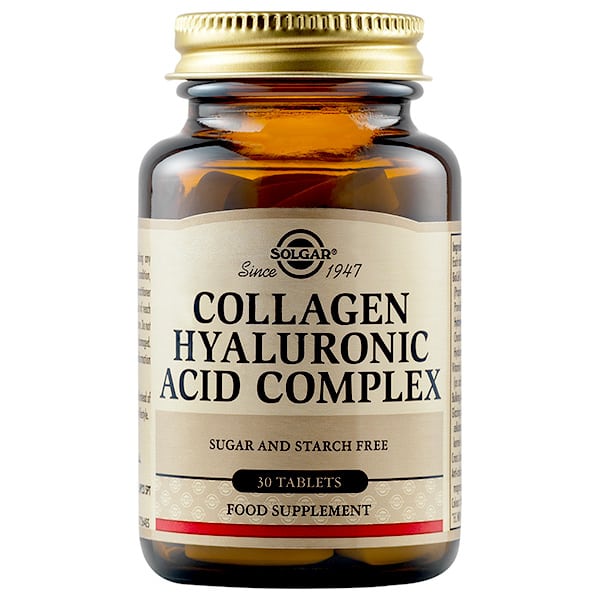 Solgar Collagen Hyaluronic Acid Complex, 30tabs Solgar Collagen Hyaluronic Acid Complex, 30tabs